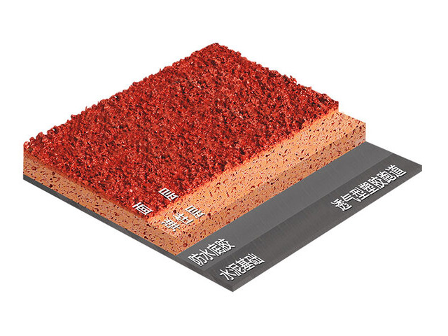 透氣型塑膠跑道